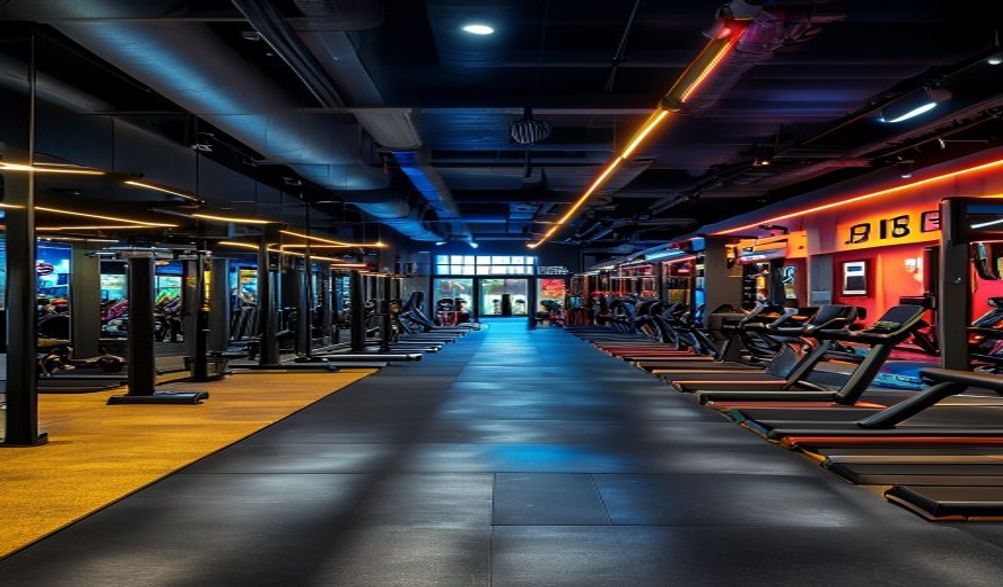 Club de fitness équipé par EFS Maroc
